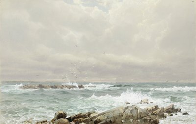 Seascape, 1875 by William Trost Richards